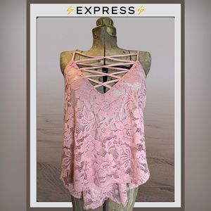 ⚡️EXPRESS⚡️Floral Lace V-Neck Cami Tank Top